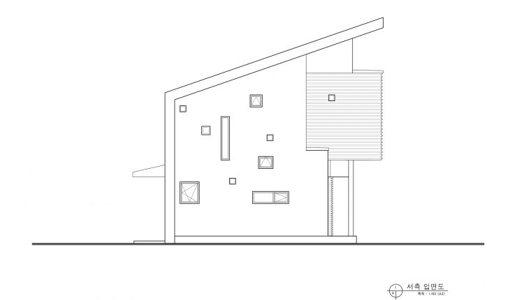 07 서측 입면도