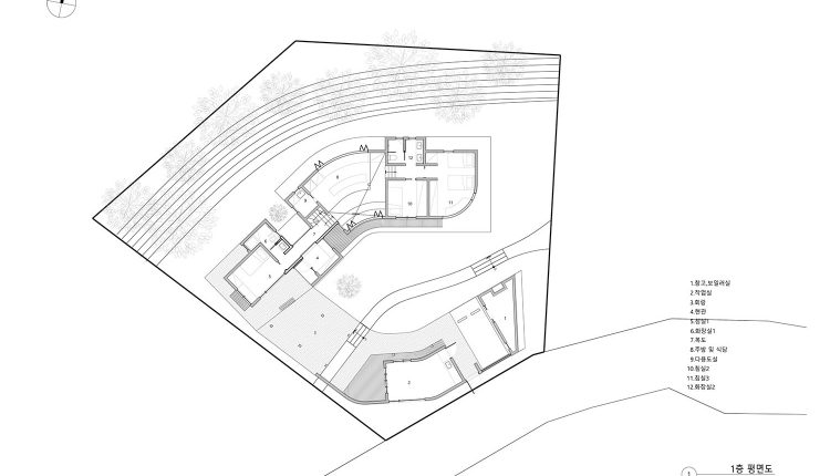 Architects H2L 윗마당집