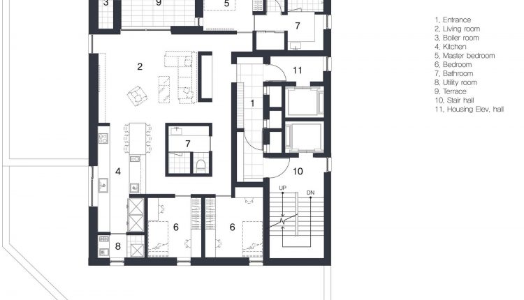 회색켜 gLayer 필동2가 아키텍츠 PD2GA Architects