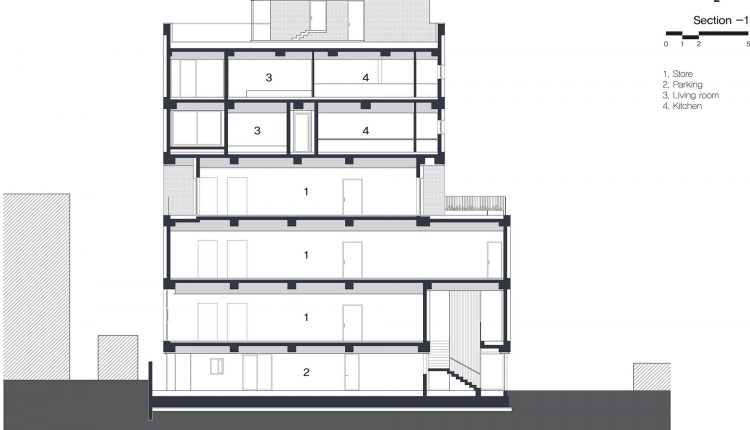 회색켜 gLayer 필동2가 아키텍츠 PD2GA Architects