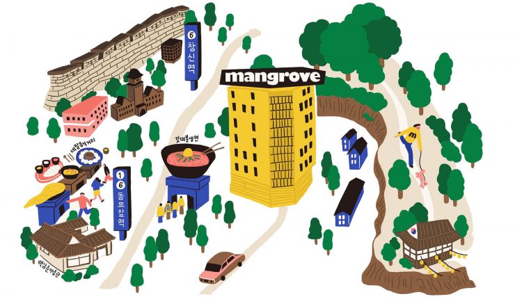 맹그로브 mangrove 엠지알브이 MGRV 티알유 건축사