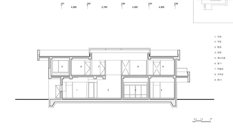 오드건축사사무소 ODE architects W House 도면