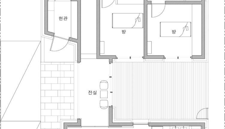 공장건축 gongjang architecture 흑정 Black Courtyard House