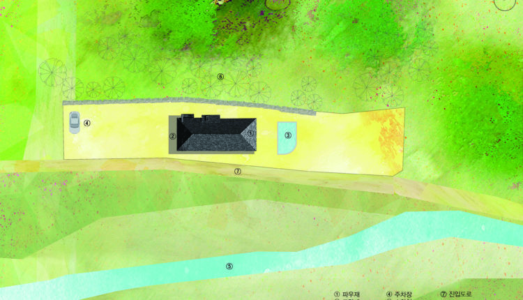해담건축 haedam architects 인제 파우재 Inje Pause