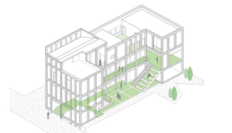 이데아키텍츠 IDÉEAA 라티스 빌딩 Lattice Building