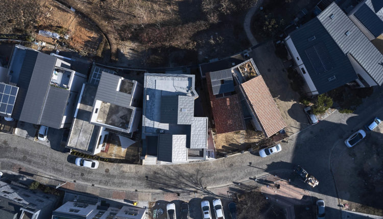 해담건축 haedam 파주 달아래 세가족집 paju house