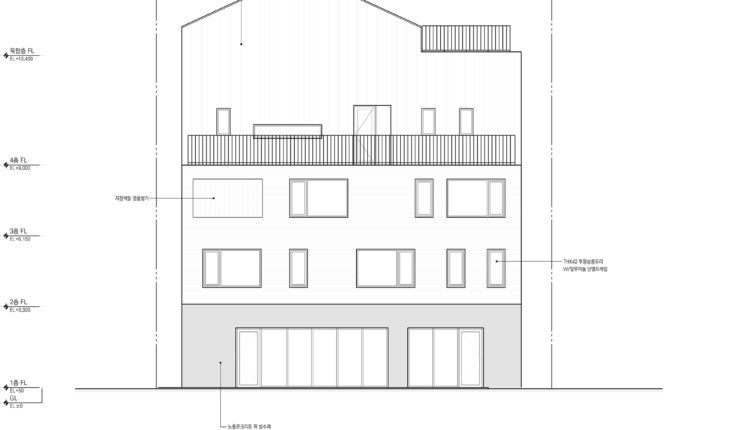 봄 건축연구소 architecture lab BOUM 의왕 다가구주택