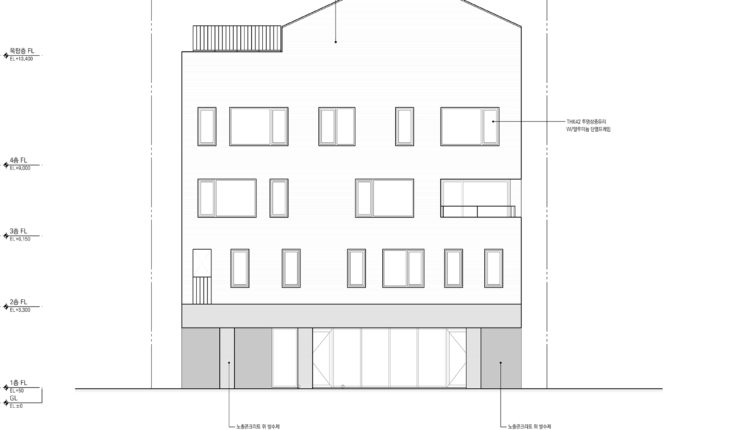 봄 건축연구소 architecture lab BOUM 의왕 다가구주택
