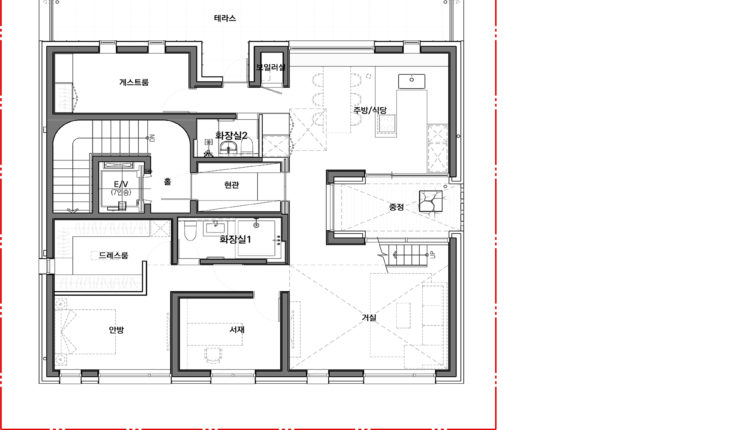 봄 건축연구소 architecture lab BOUM 의왕 다가구주택