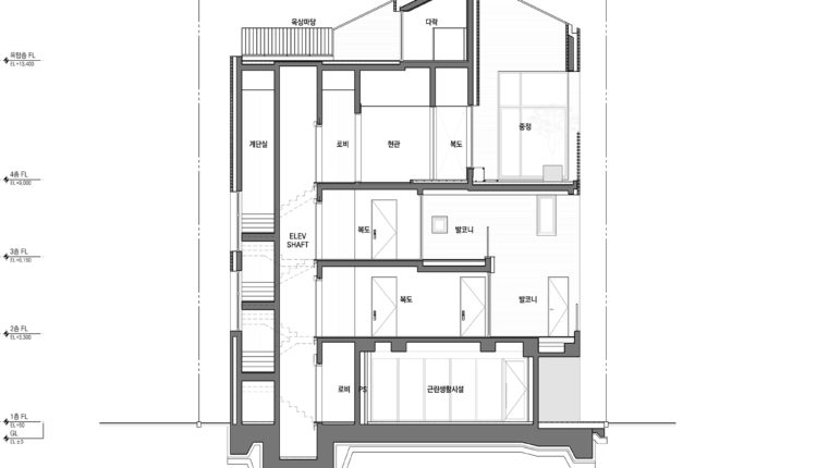 봄 건축연구소 architecture lab BOUM 의왕 다가구주택